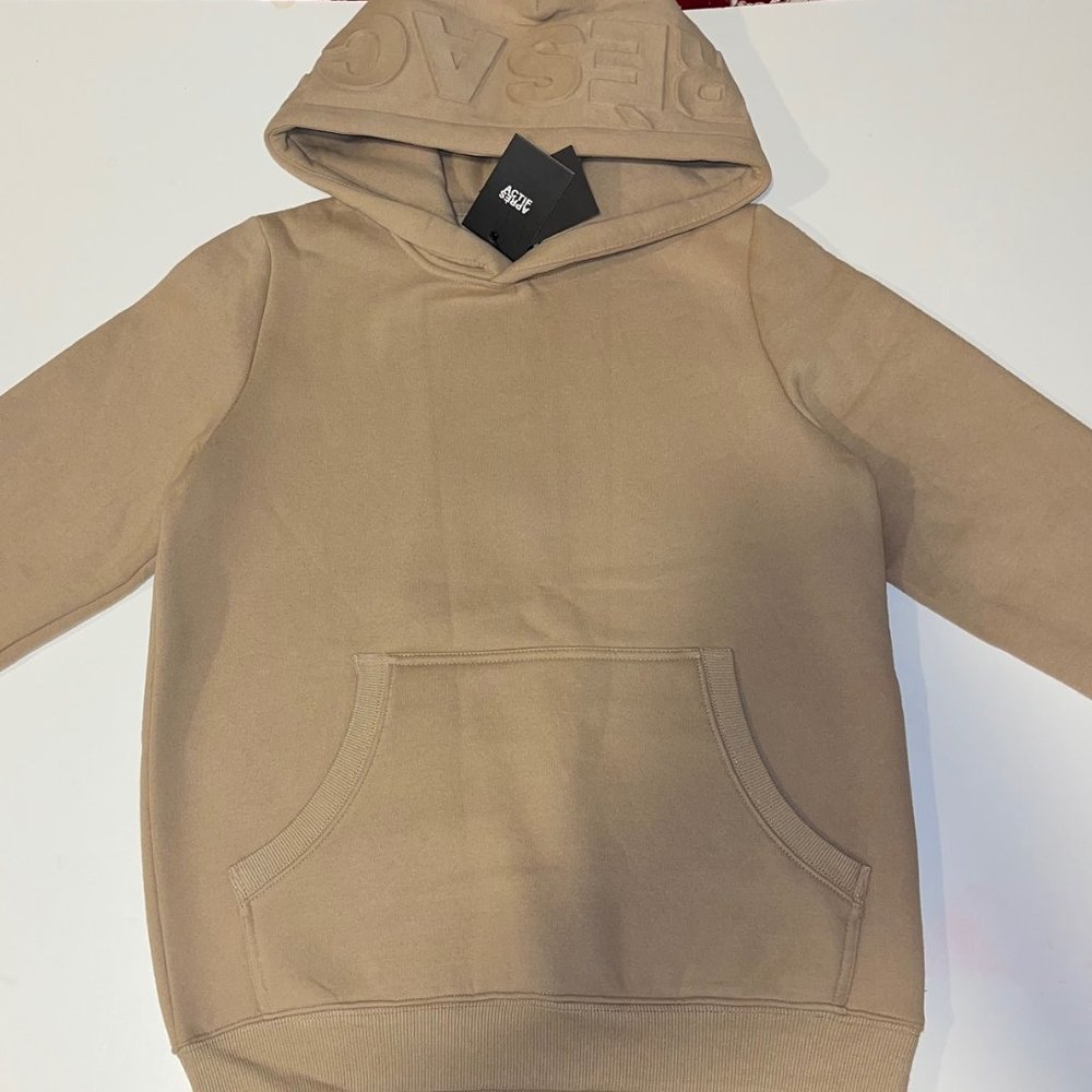 APRES ACTIF HOODIE - BEIGE/TAN